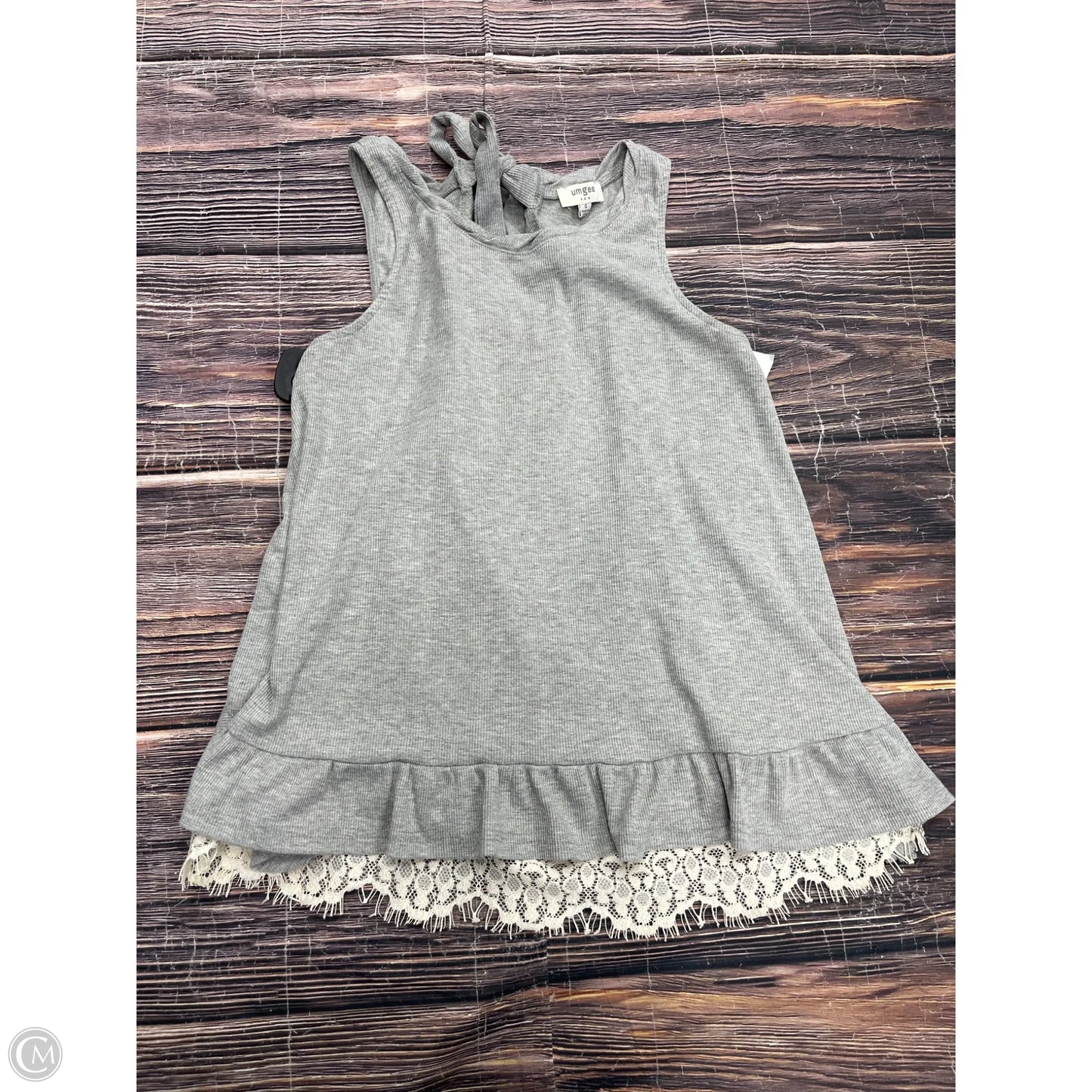 Top Sleeveless By Umgee In Grey, Size: S