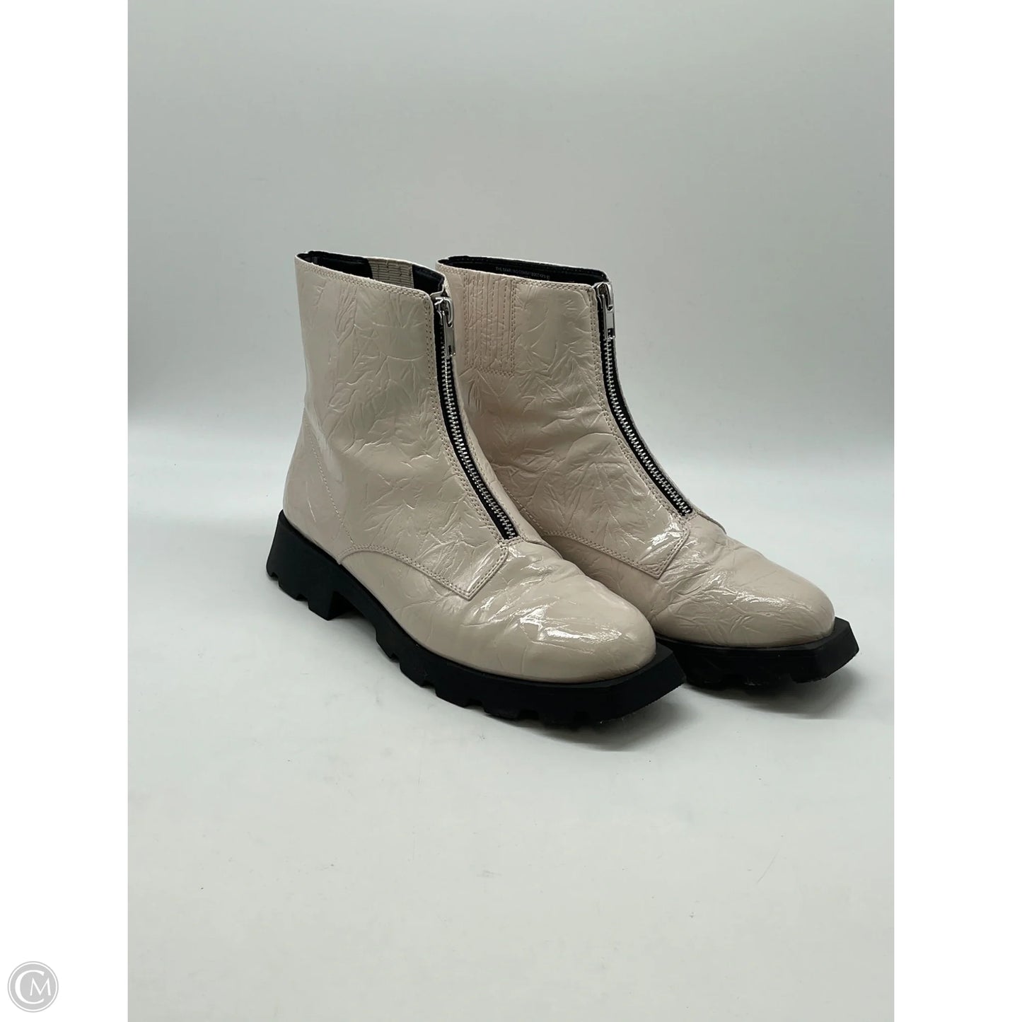 Boots Combat By Katy Perry In Cream, Size: 8.5