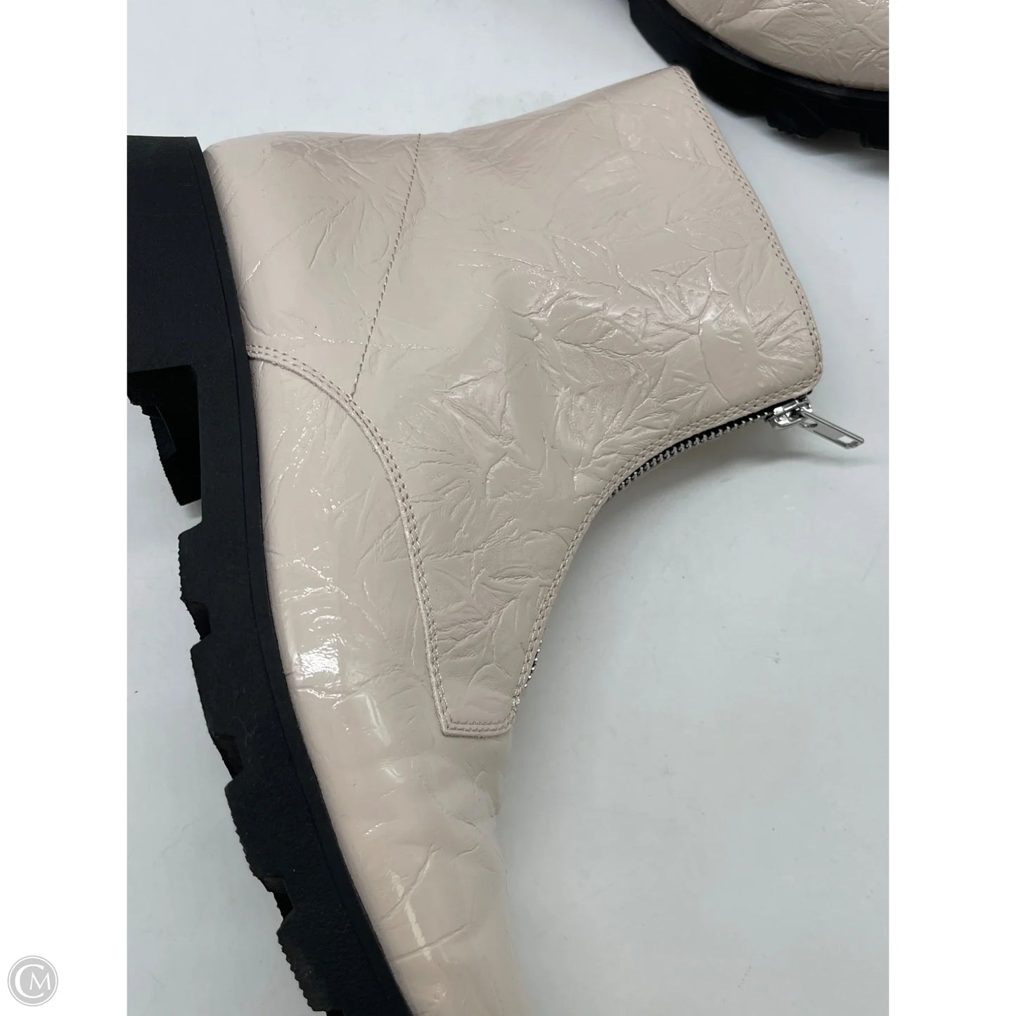 Boots Combat By Katy Perry In Cream, Size: 8.5