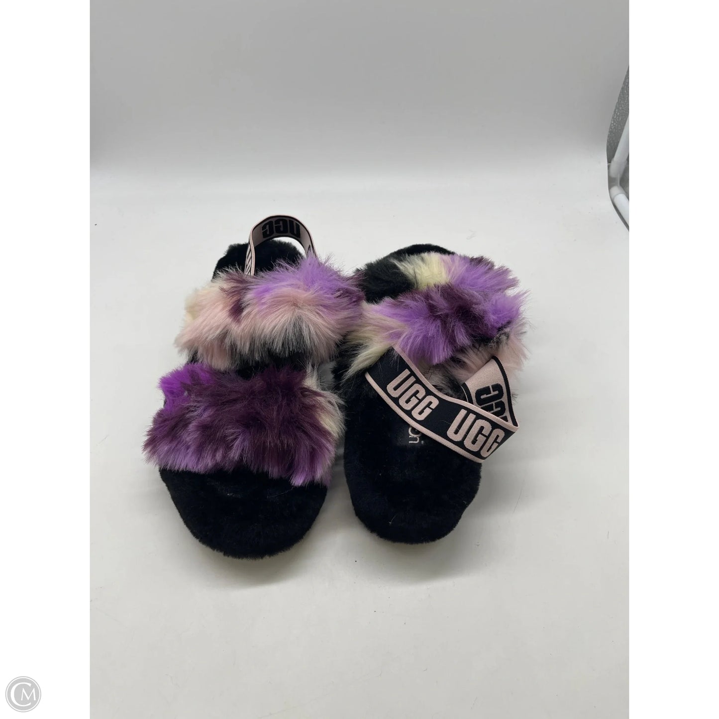 Sandals Designer By Ugg In Purple, Size: 8