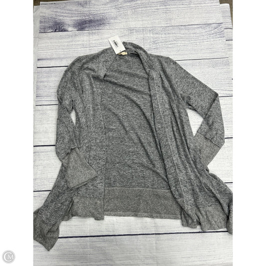 Cardigan By Clothes Mentor In Grey, Size: 2x