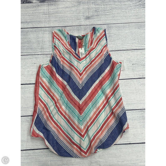 Top Sleeveless By Natural Reflections In Red, Size: Xl