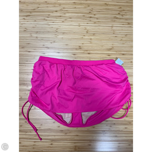Swimsuit Bottom By Cacique In Pink, Size: 16