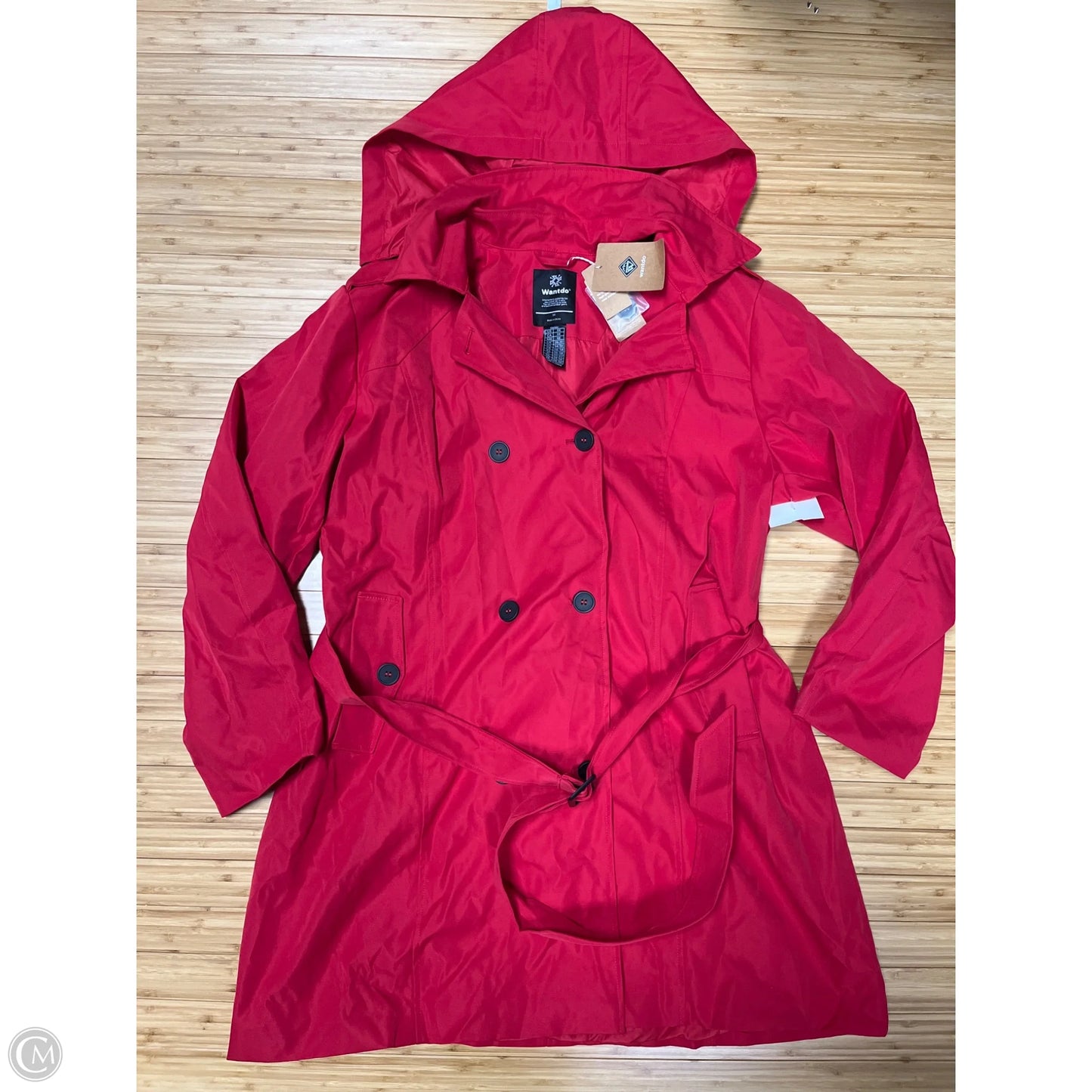 Coat Other By Clothes Mentor In Red, Size: 3x