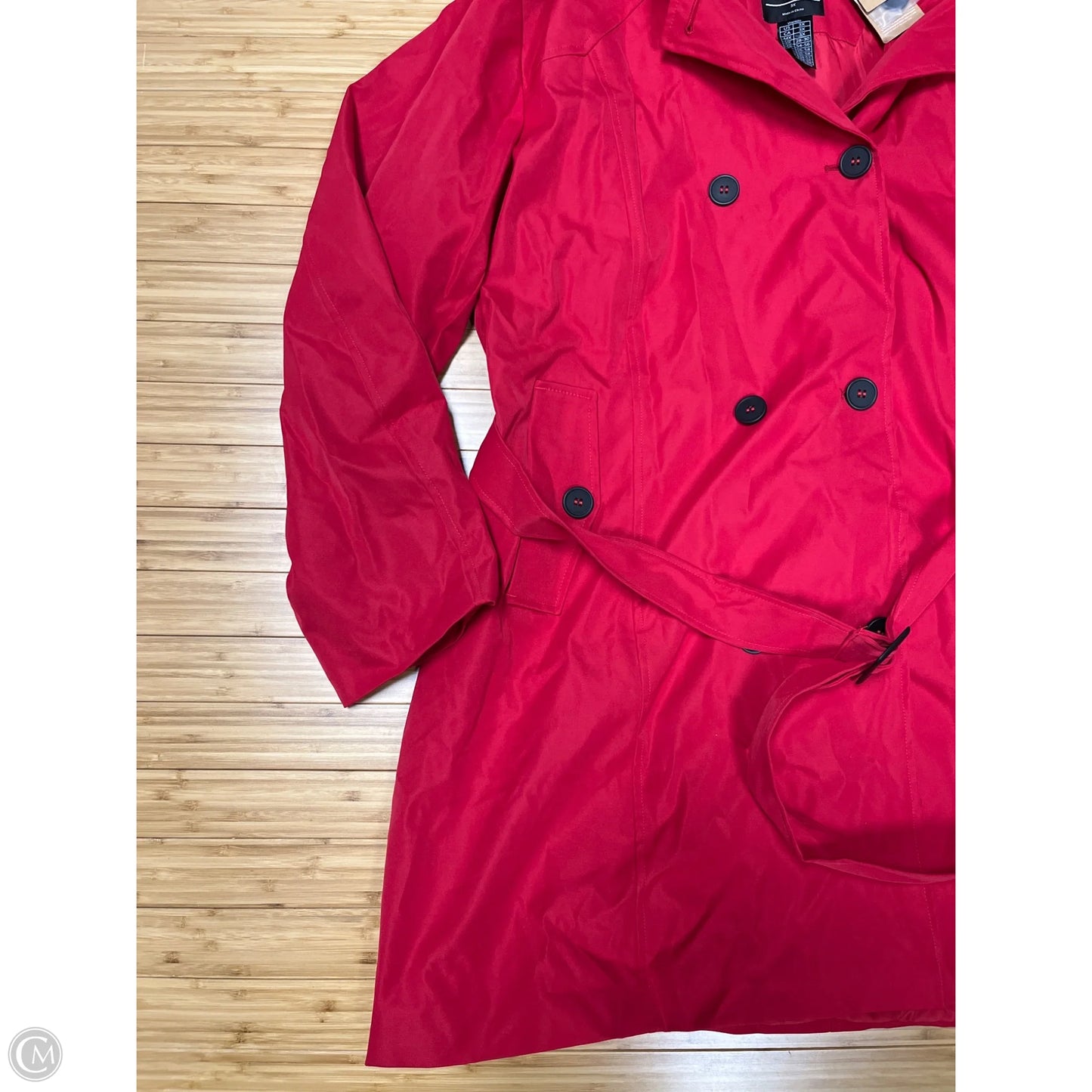 Coat Other By Clothes Mentor In Red, Size: 3x