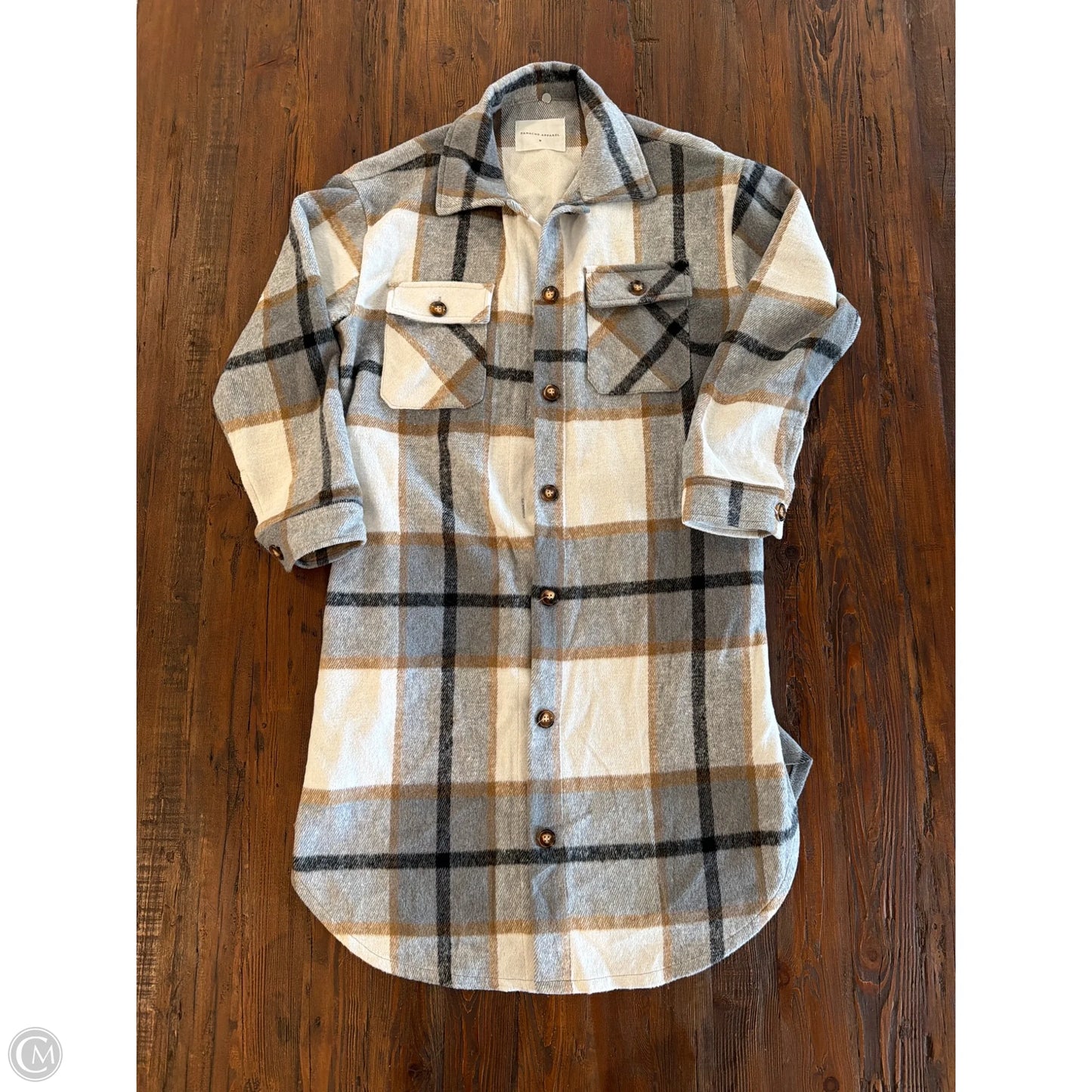 Jacket Other By Clothes Mentor In Plaid Pattern, Size: M