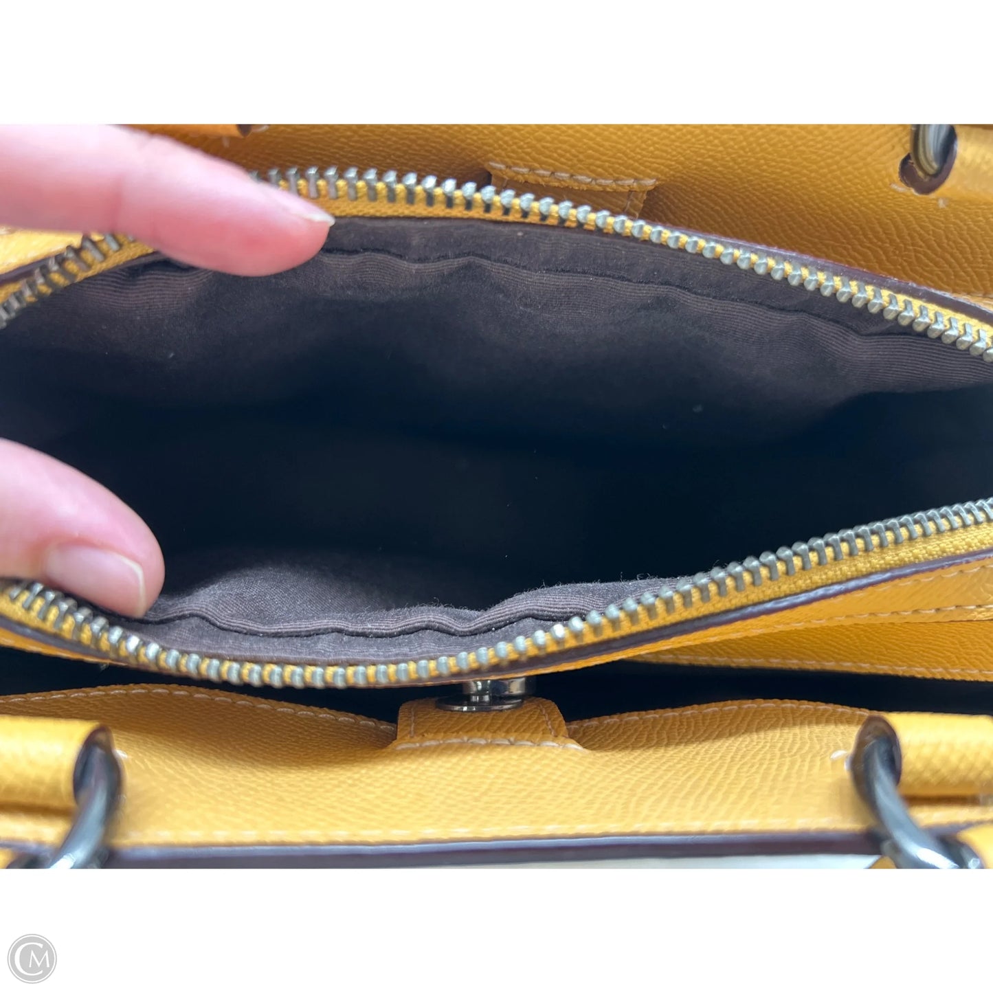 Handbag Designer By Coach, Size: Small