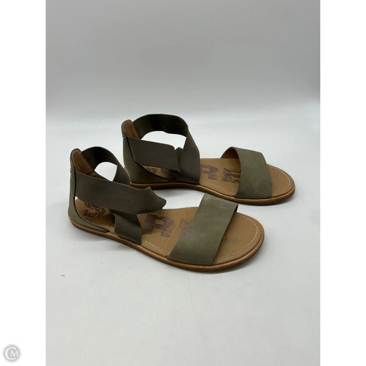 Sandals Flats By Sorel In Green, Size: 9