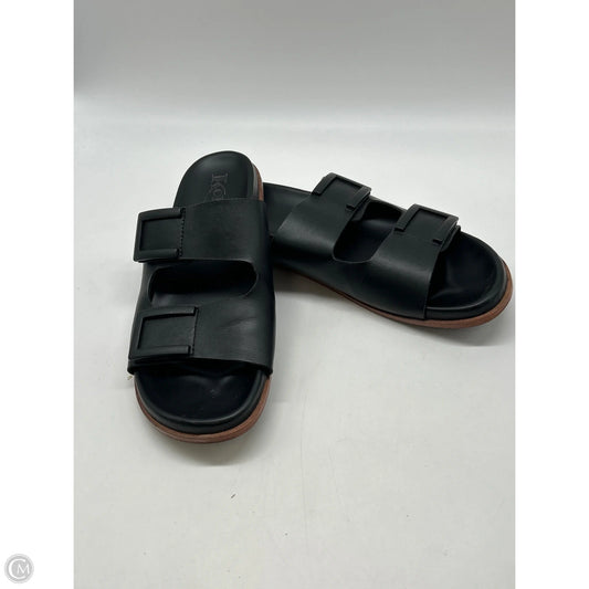 Sandals Flats By Korks In Black, Size: 9