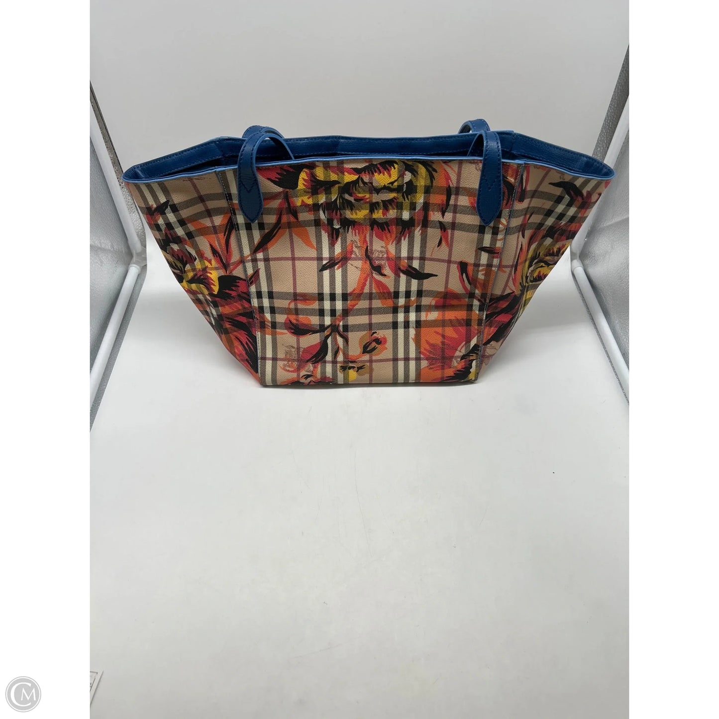 Tote Luxury Designer By Burberry, Size: Medium