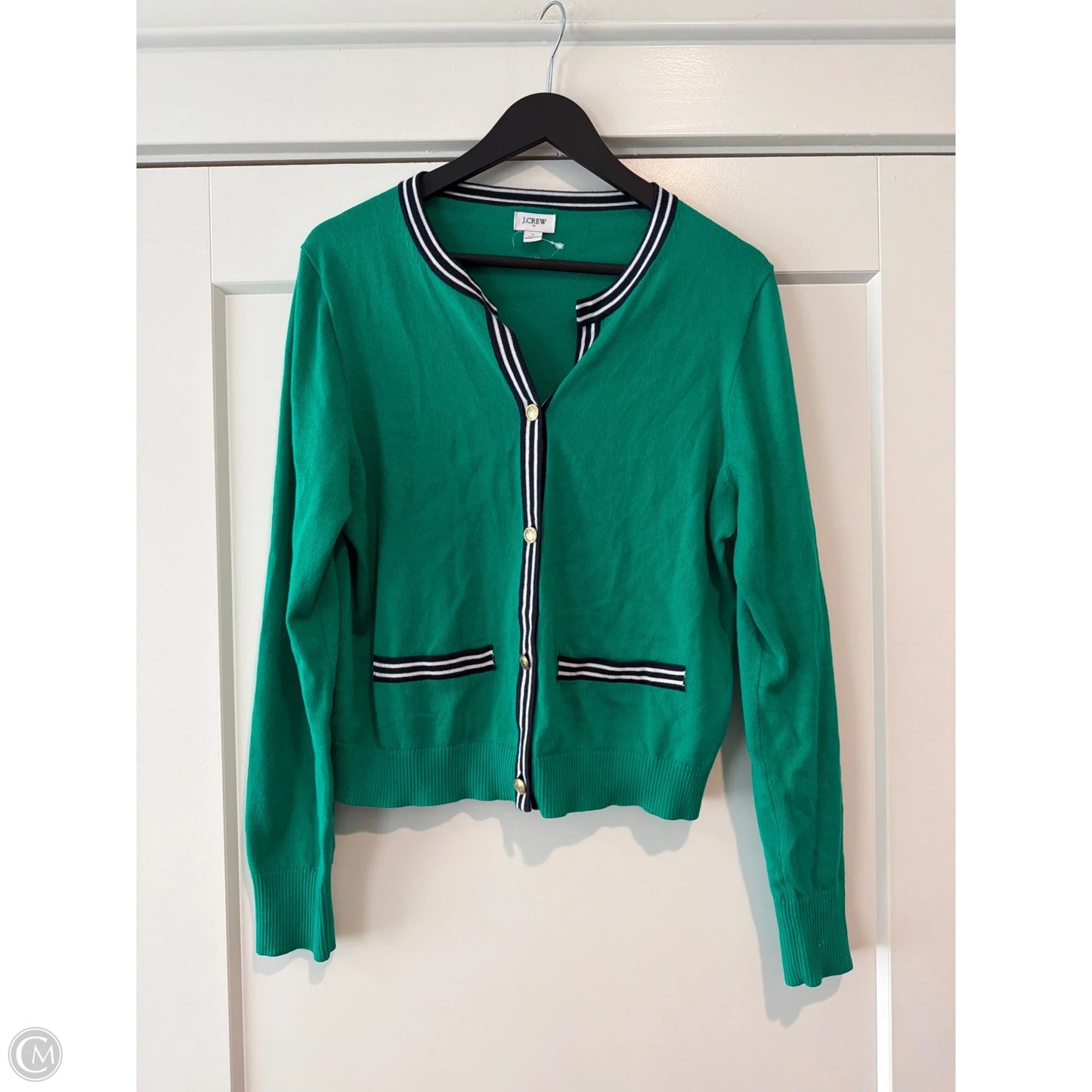 Cardigan By J. Crew In Green, Size: L