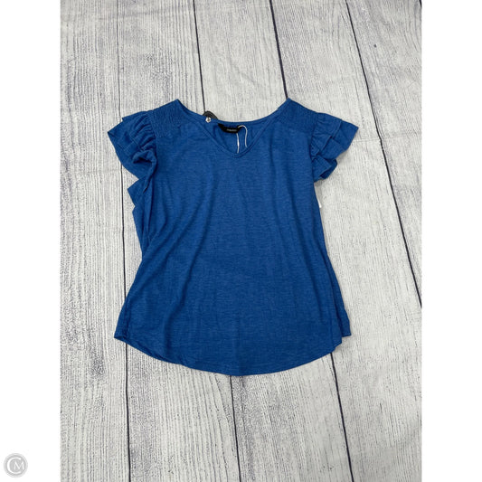 Top Short Sleeve By Dokotoo In Blue, Size: S