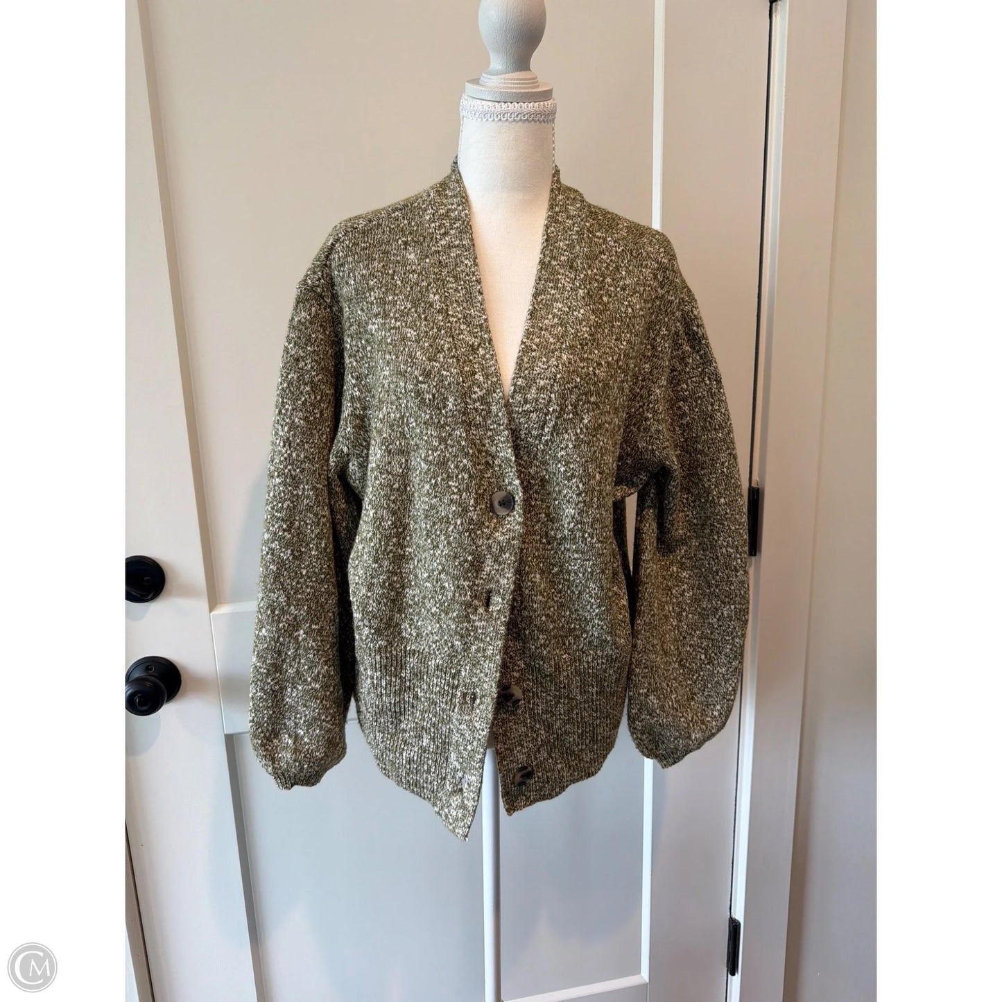 Cardigan By Liverpool In Green, Size: M