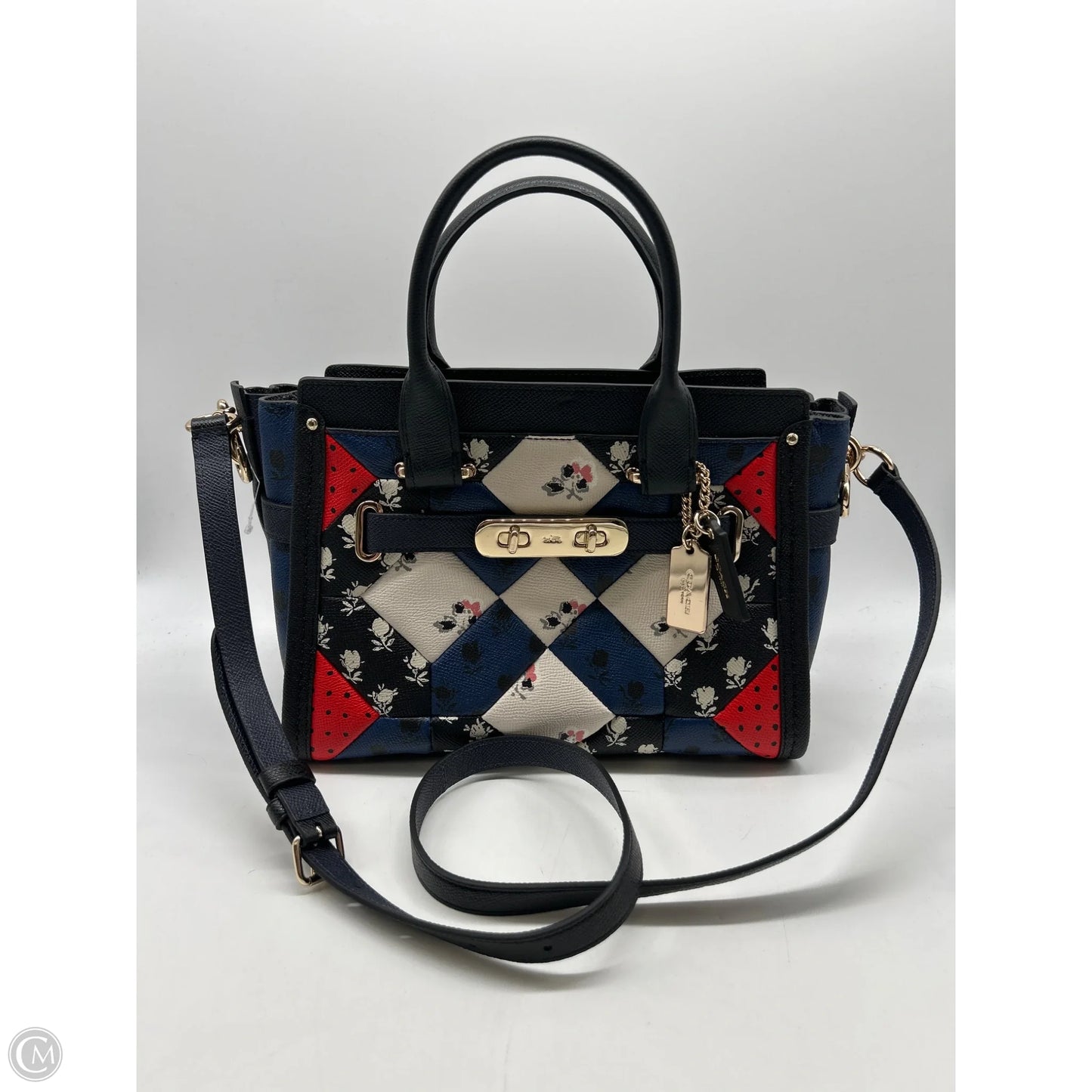 Crossbody Designer By Coach, Size: Medium