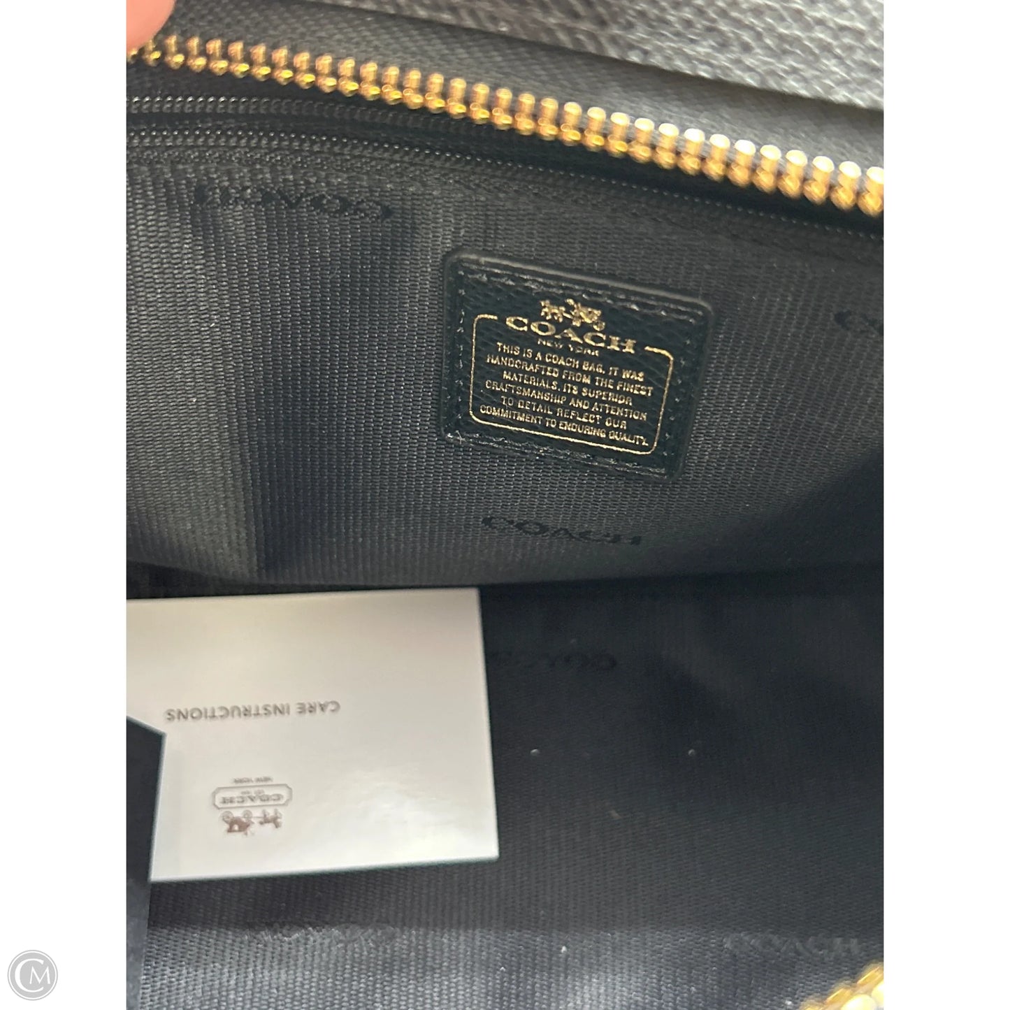 Crossbody Designer By Coach, Size: Medium