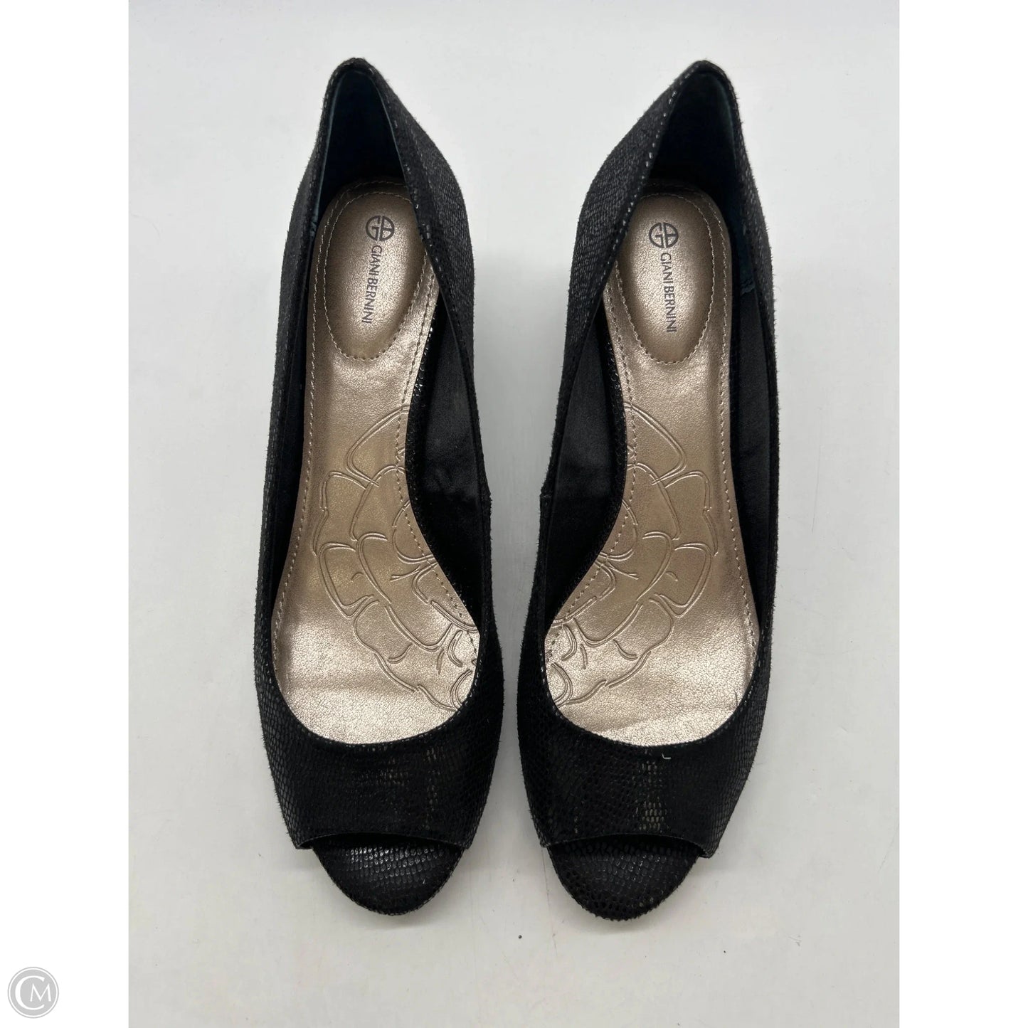 Shoes Heels Kitten By Giani Bernini In Black, Size: 8
