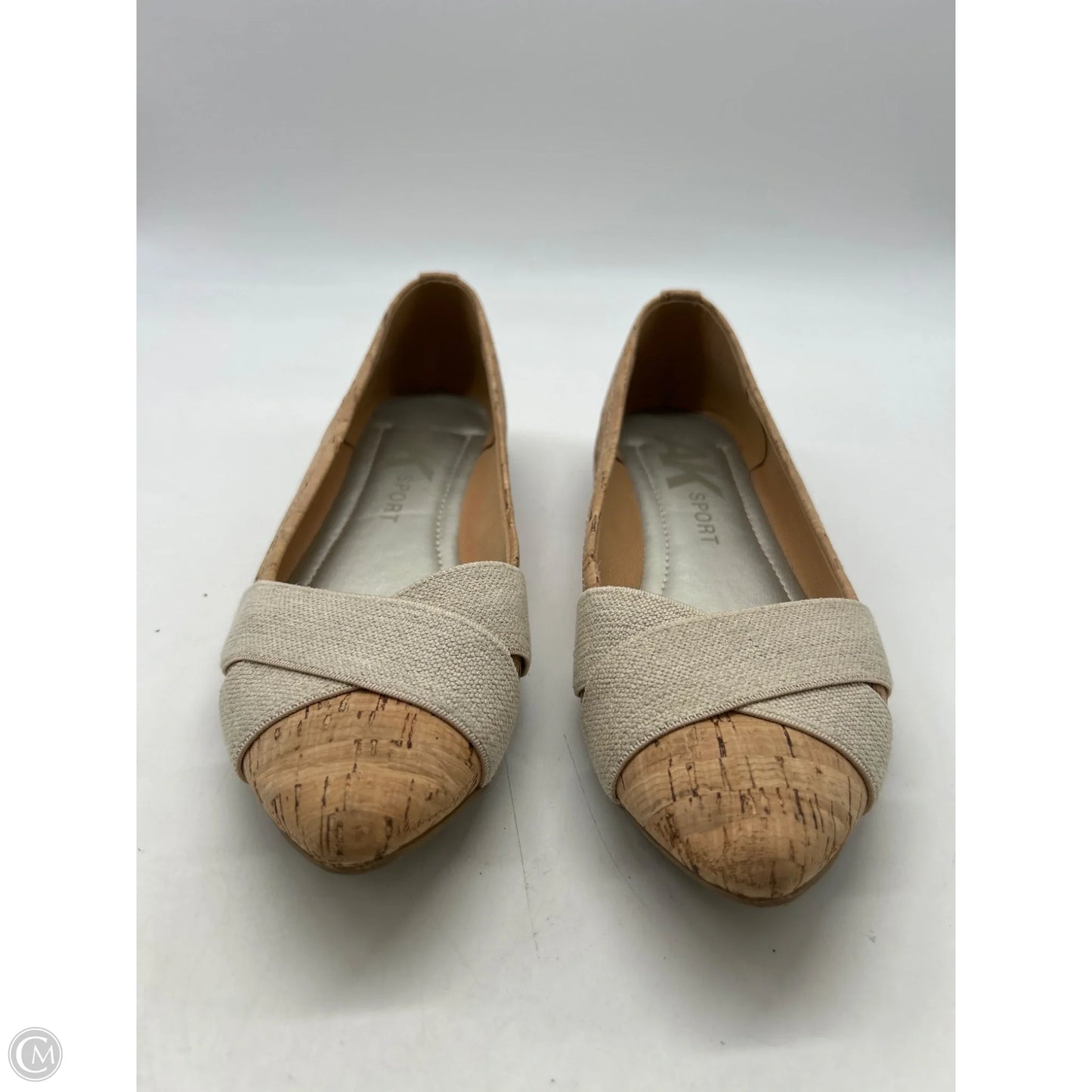 Shoes Flats By Anne Klein In Tan, Size: 8