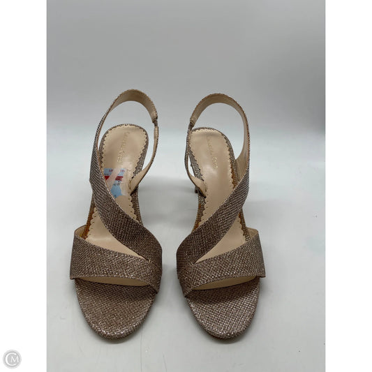 Shoes Heels Stiletto By Charter Club In Gold, Size: 9