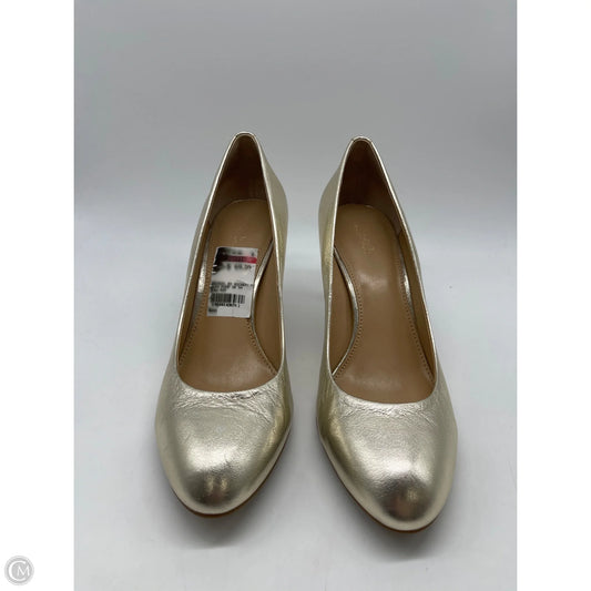 Shoes Heels Stiletto By Michael By Michael Kors In Gold, Size: 9