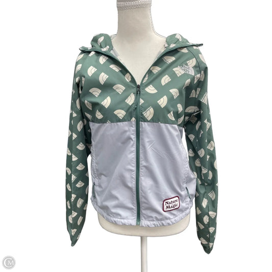 Jacket Windbreaker By The North Face In Green, Size: S