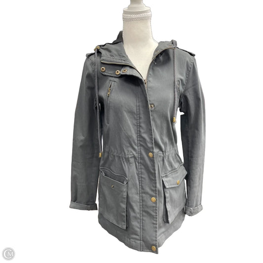 Jacket Other By Clothes Mentor In Grey, Size: Xs