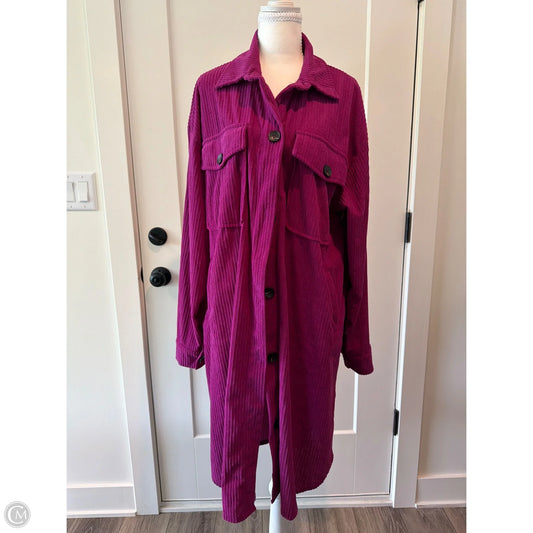 Dress Casual Midi By Staccato In Purple, Size: L