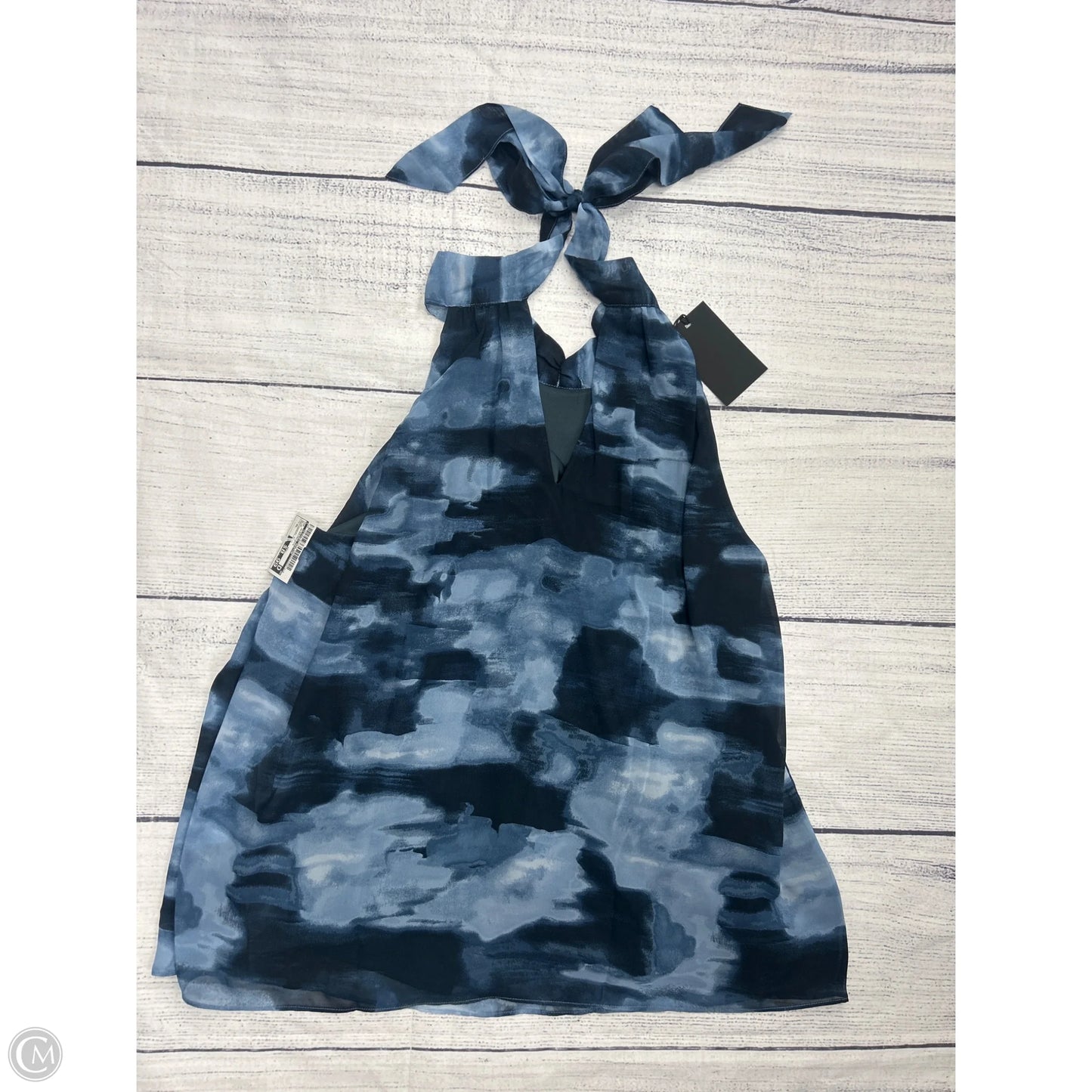 Top Sleeveless By Clothes Mentor In Blue, Size: Xl