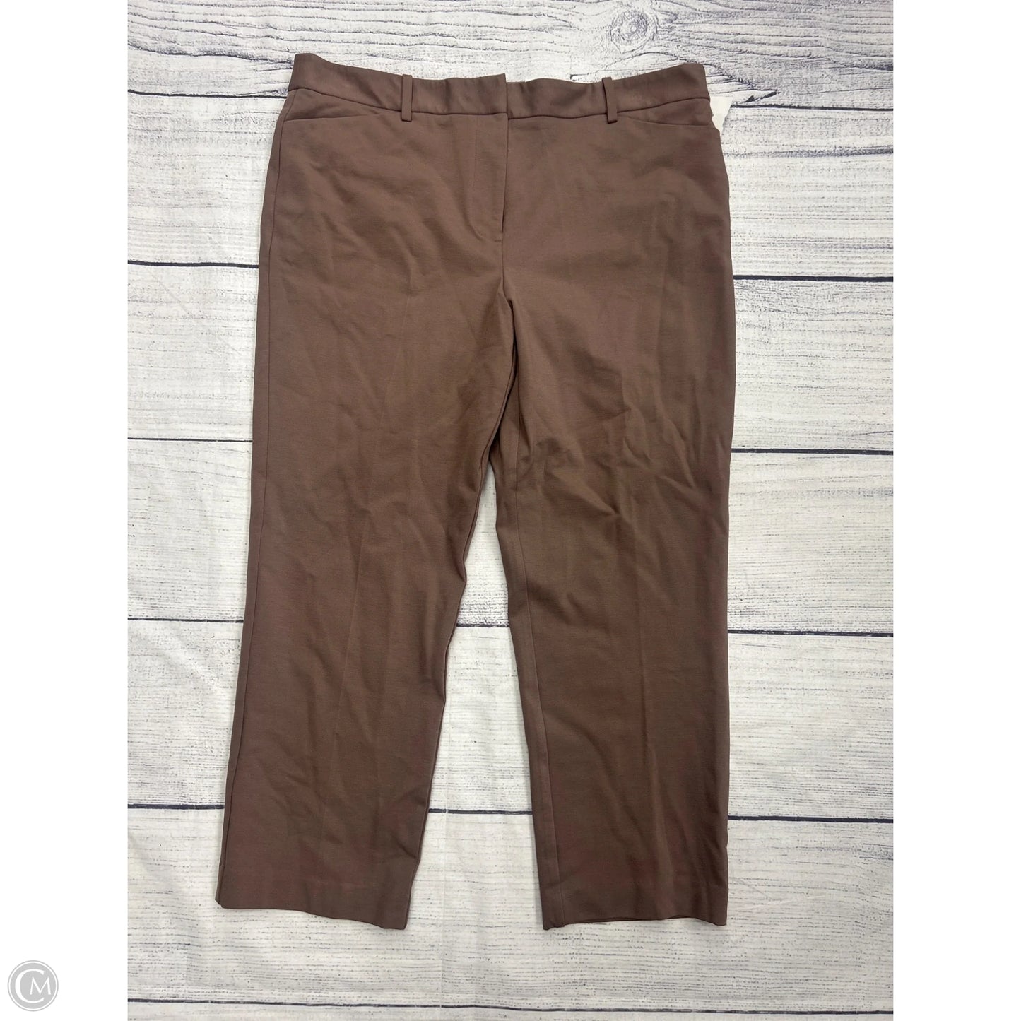 Pants Dress By Liz Claiborne In Brown, Size: 16