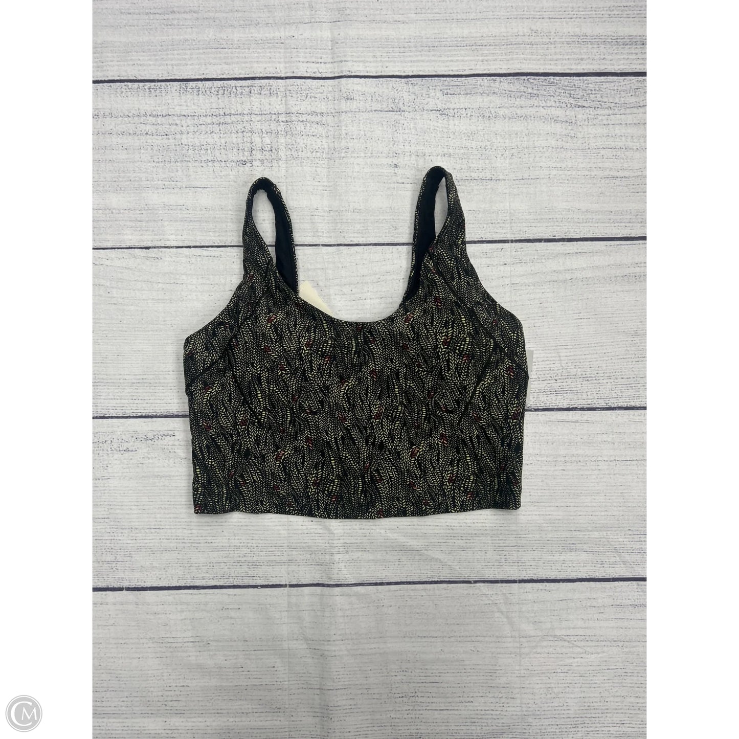 Athletic Bra By Calia In Green, Size: L