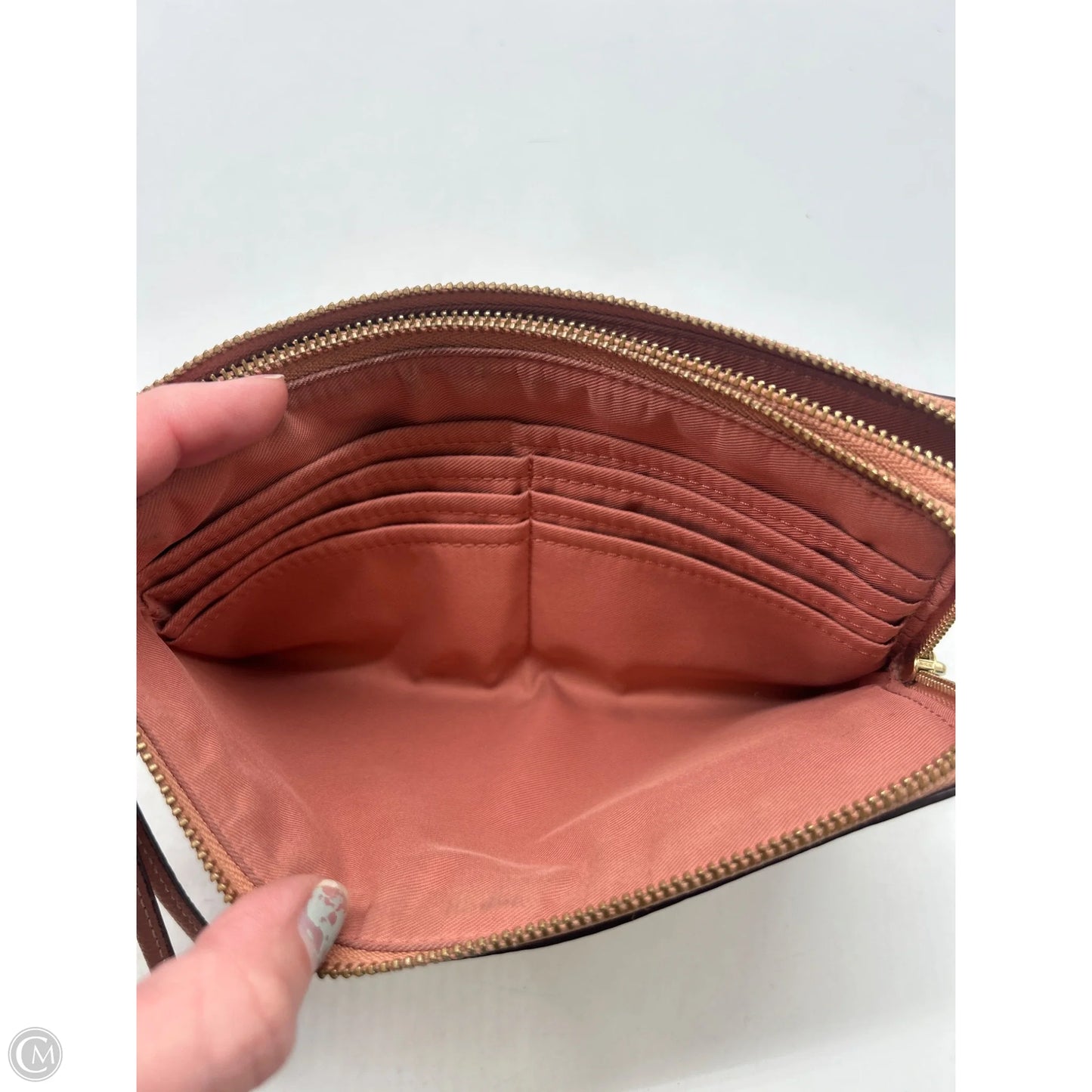 Wristlet Designer By Coach, Size: Medium
