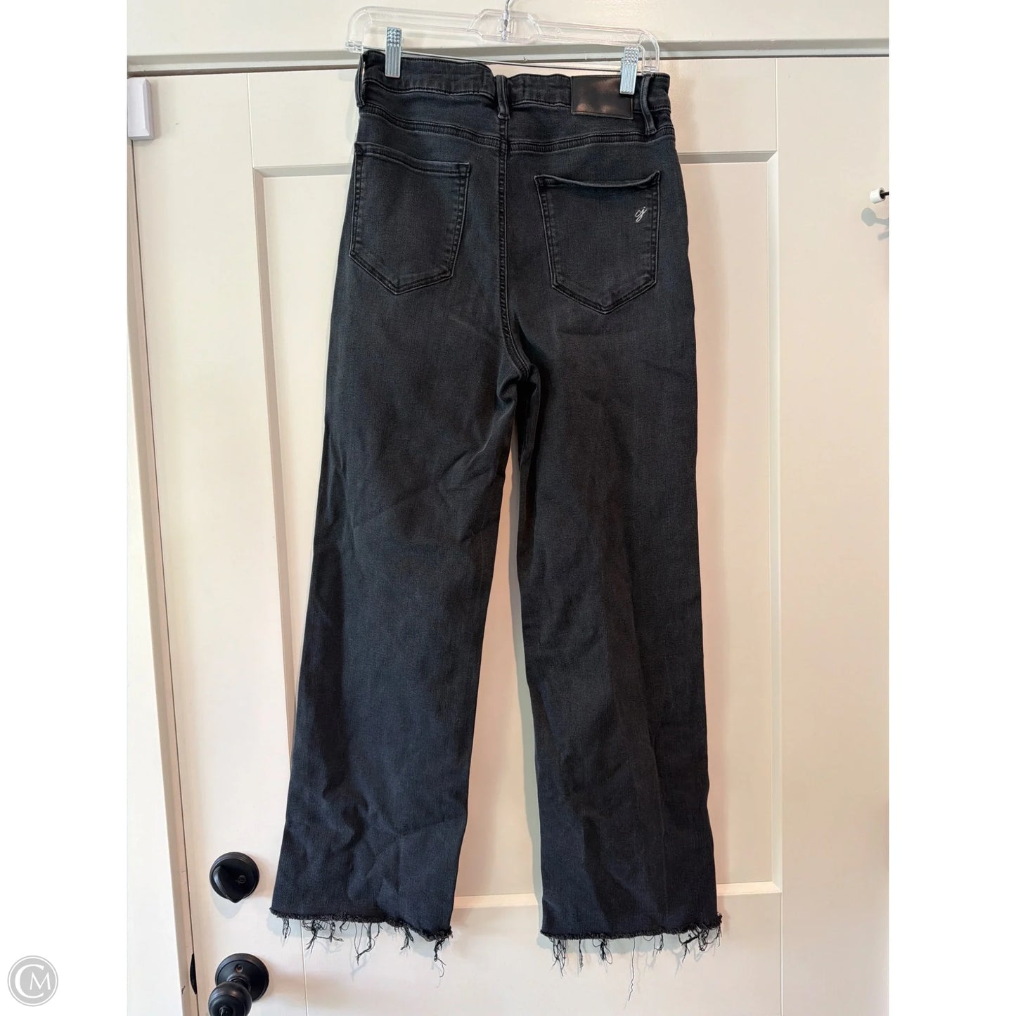 Jeans Wide Leg By Clothes Mentor In Black, Size: 8