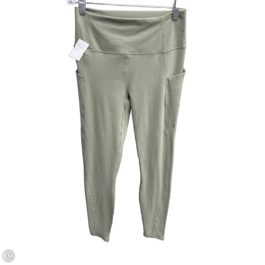 Athletic Leggings By Fabletics In Green, Size: M