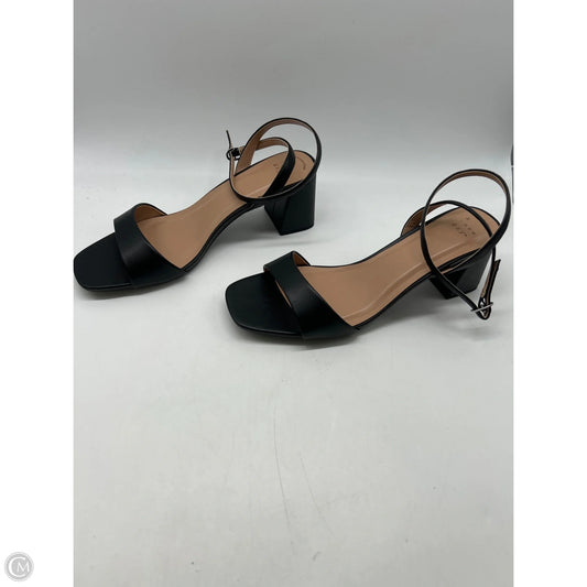 Sandals Heels Block By A New Day In Black, Size: 11