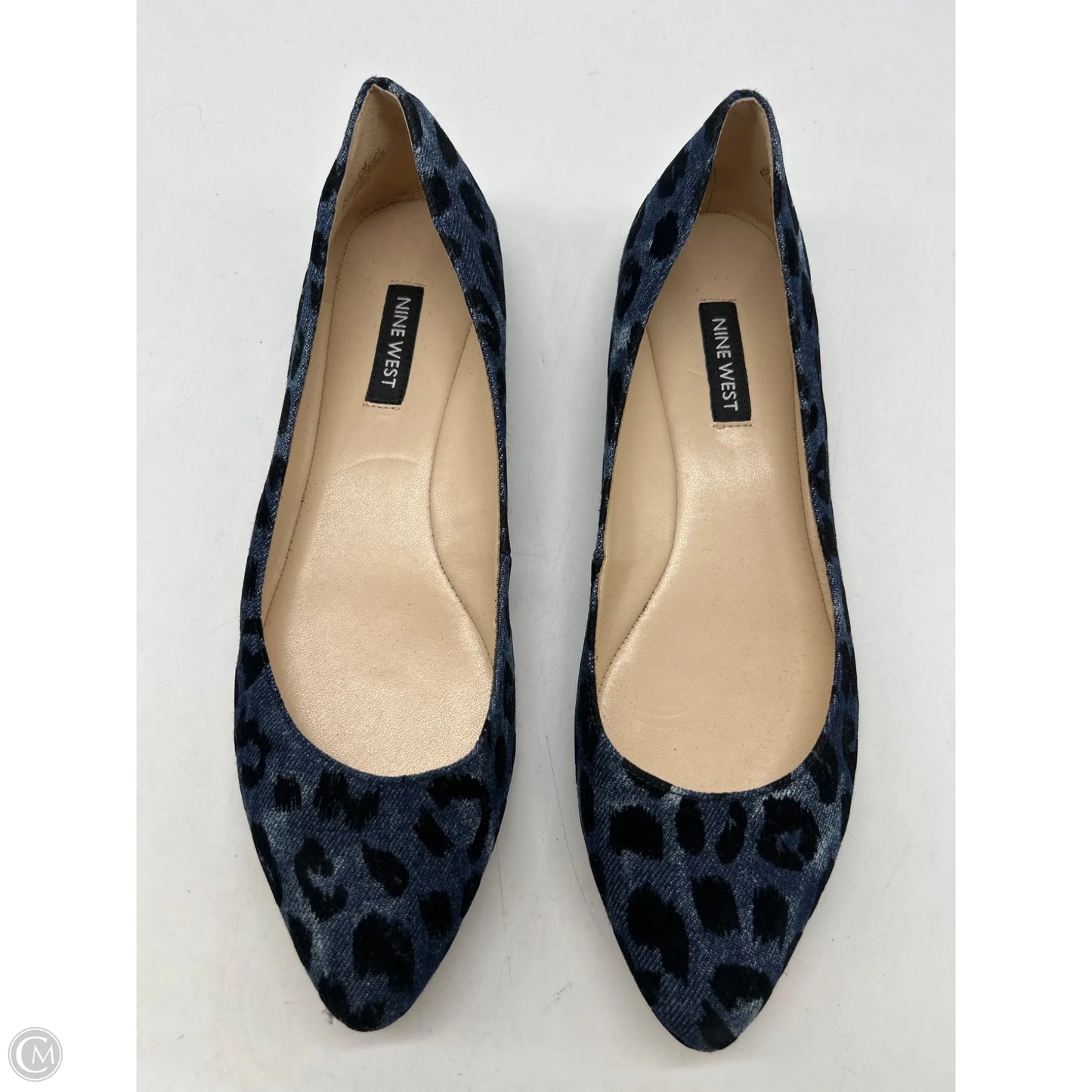 Shoes Flats By Nine West In Blue, Size: 7