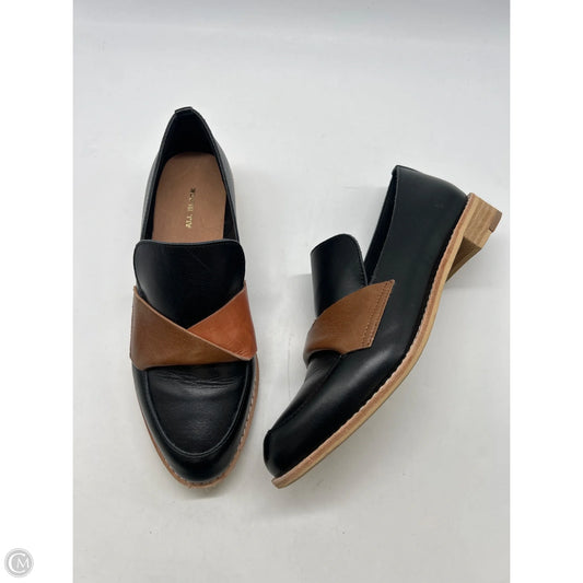 Shoes Flats By Clothes Mentor In Black, Size: 9.5