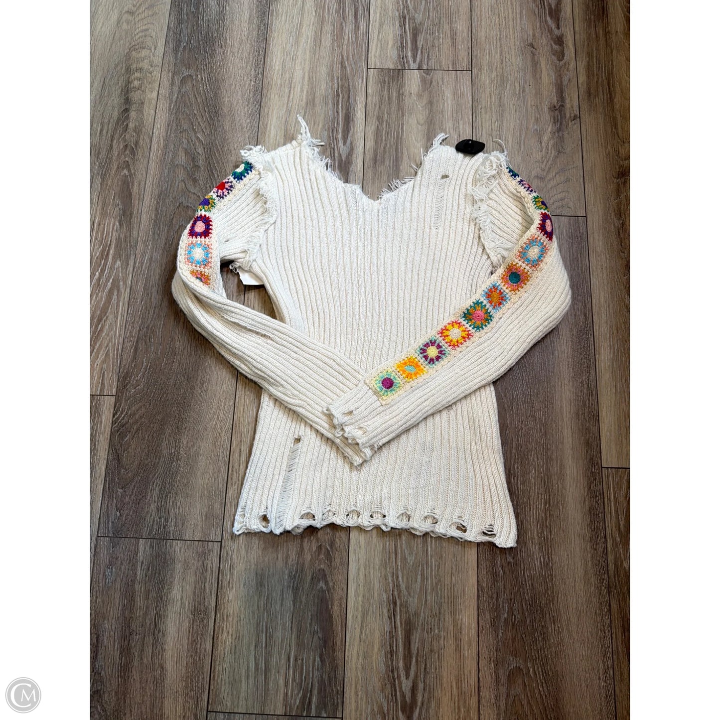 Sweater By Pol In Cream, Size: L