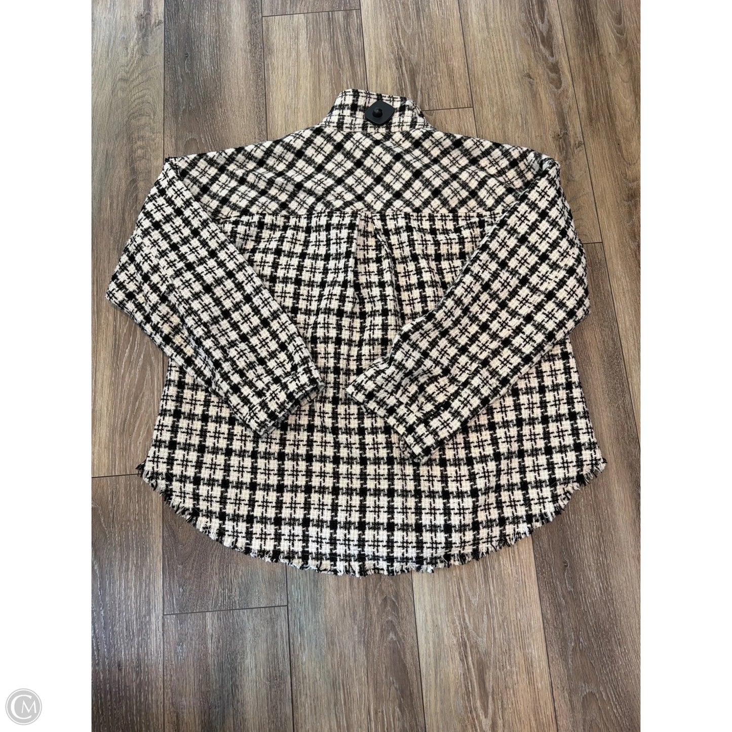 Coat Other By Umgee In Checkered Pattern, Size: 1x