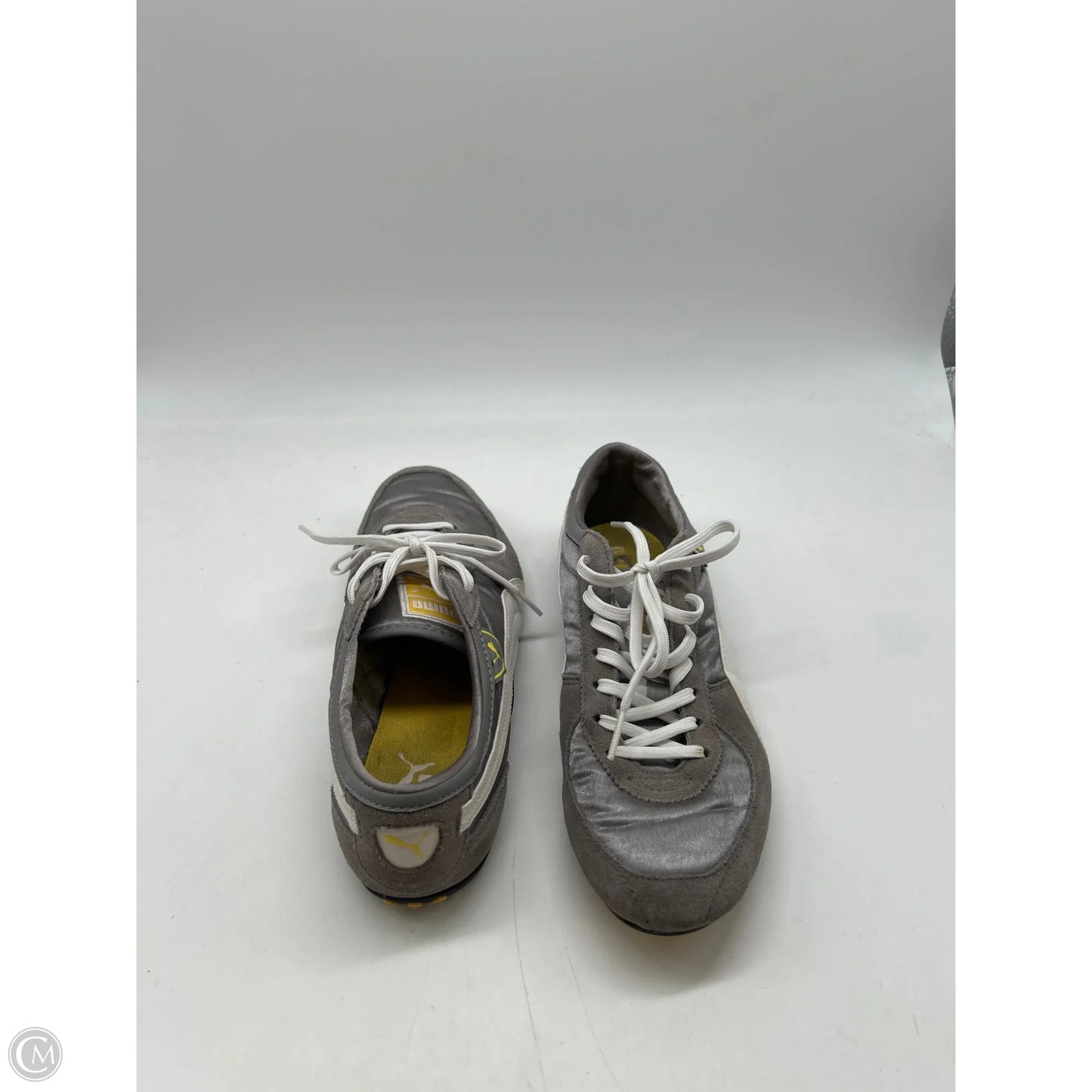 Shoes Athletic By Puma In Silver, Size: 6.5