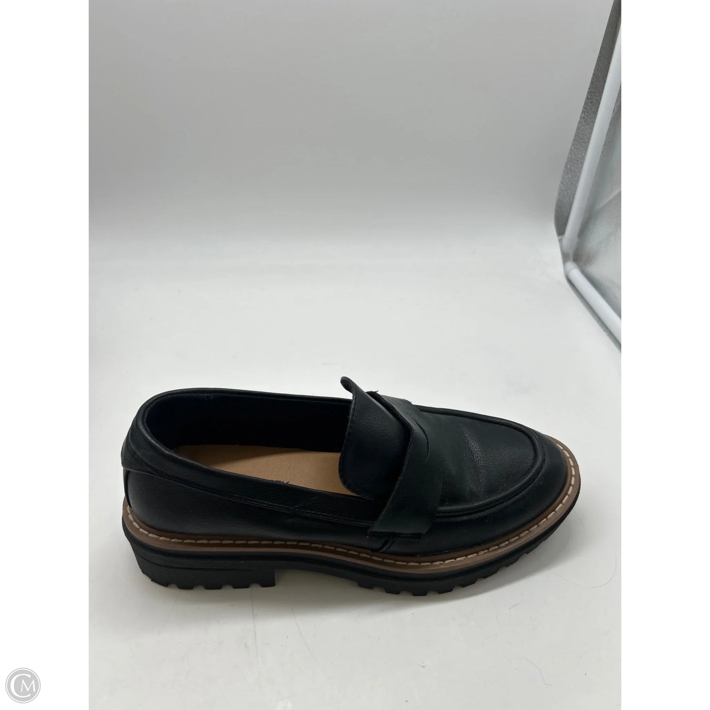 Shoes Heels Block By Falls Creek In Black, Size: 7