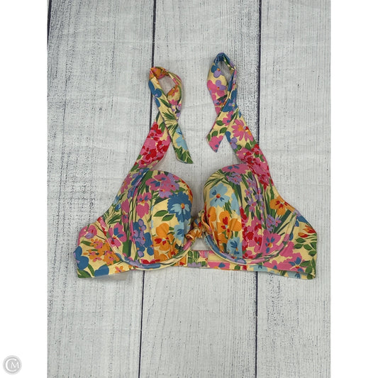 Swimsuit Top By Clothes Mentor In Yellow, Size: 1x