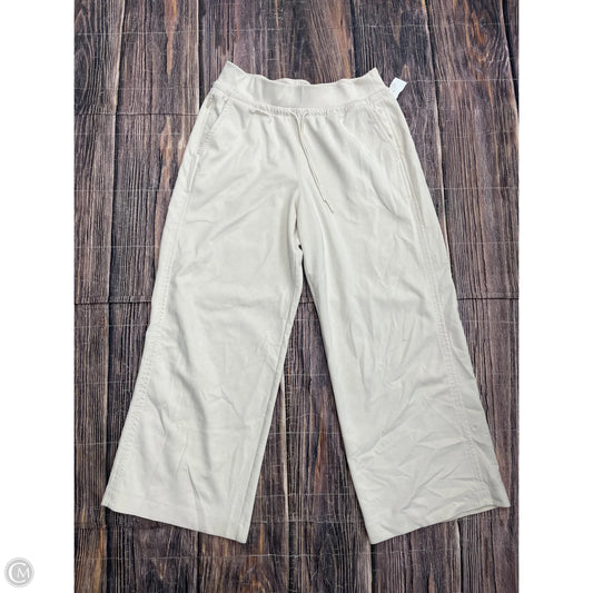 Athletic Pants By Athleta In Cream, Size: Xl