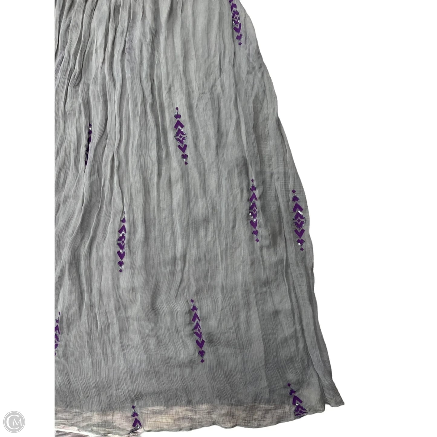 Dress Casual Maxi By Free People In Grey, Size: 2