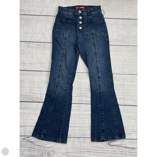 Jeans Flared By Clothes Mentor In Blue, Size: 0