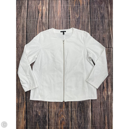 Cardigan By Eileen Fisher In White, Size: L
