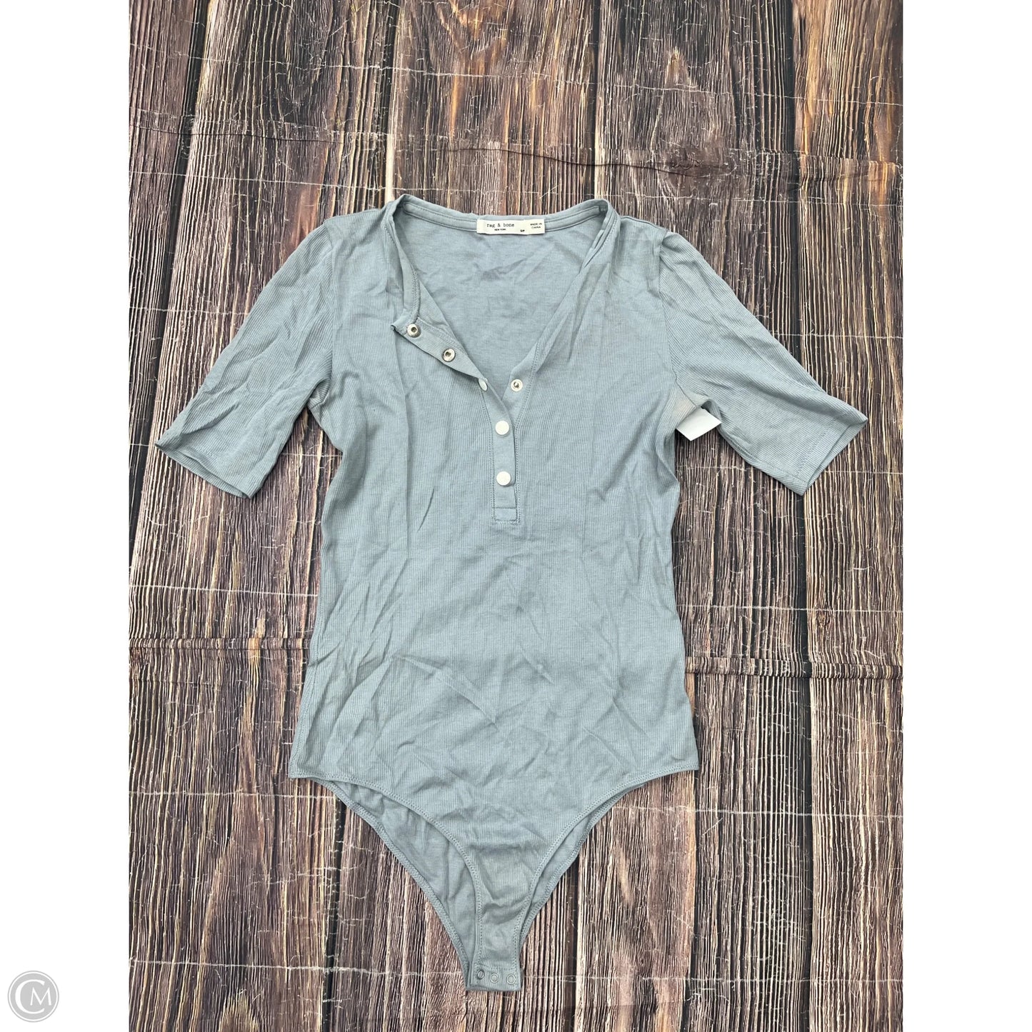Bodysuit By Rag And Bone In Grey, Size: S