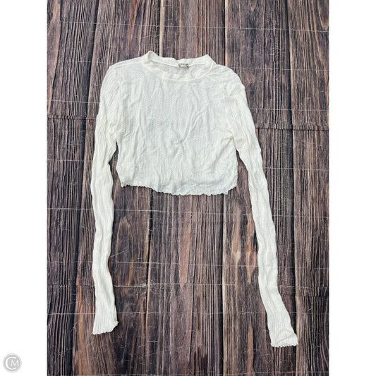 Top Short Sleeve By We The Free In Cream, Size: Xs