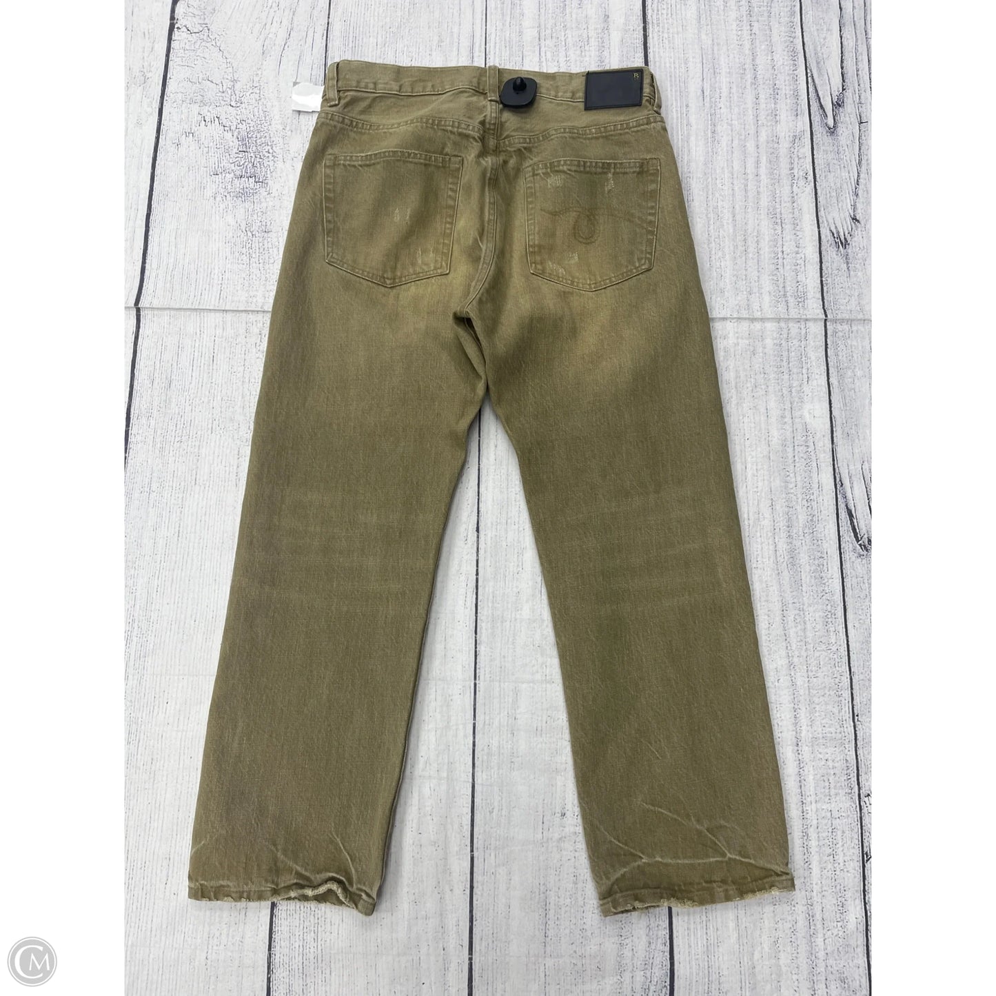 Jeans Straight By Clothes Mentor In Green, Size: 4