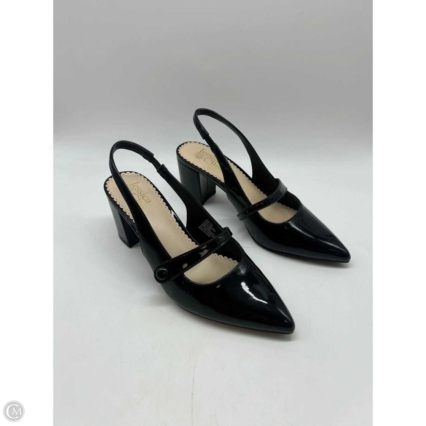 Shoes Heels Block By Clothes Mentor In Black, Size: 7.5