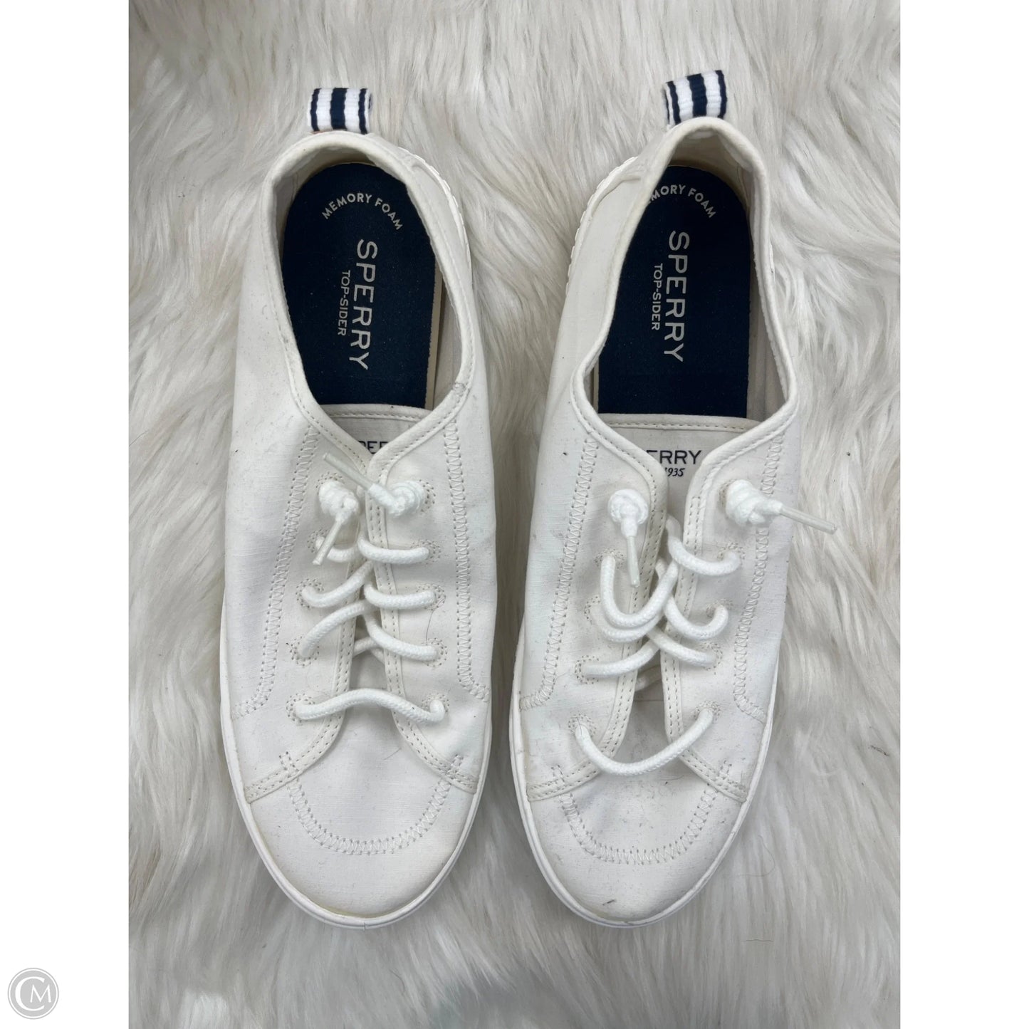 Shoes Sneakers By Sperry In White, Size: 11