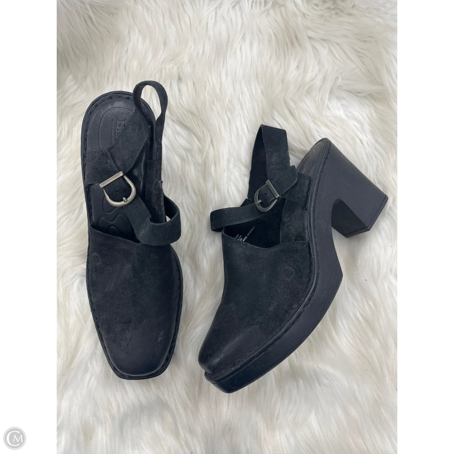 Shoes Heels Block By Born In Black, Size: 11